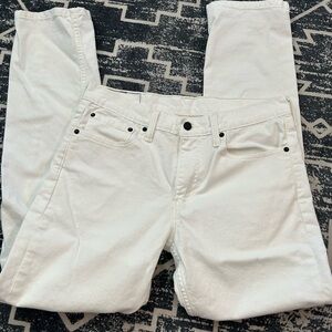 Men’s White Denim Levi’s 511 Jeans 32x32